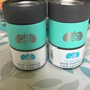 Toadfish Non-Tipping Can Cooler - Teal